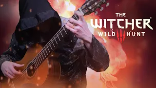 Witcher 3 Wild Hunt - Sword of Destiny (Classical Guitar Tabs Cover Fingerstyle Acoustic Music)