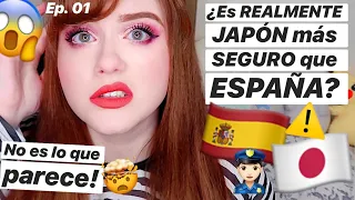 🎌 ¿Es JAPON un país TAN SEGURO? LA REALIDAD⚠️👮‍♂️ #JaponVSEspaña