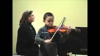 Spring by A. Vivaldi - Played by Ian at 8 years old in the recital