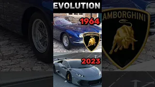 Evolution Of Lamborghini Cars 1964 - 2023 🚔