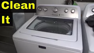 How To Clean Your Washing Machine-Easy And Naturally