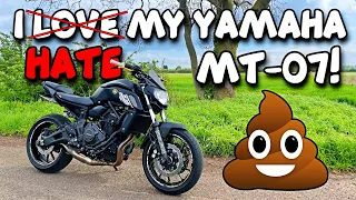 5 REASONS I ABSOLUTELY HATE MY YAMAHA MT-07! 😡