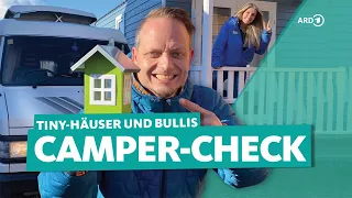 Camper check: tiny houses, vintage vans and your own campsite | WDR Reisen