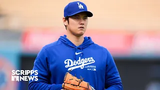 LA Dodgers' Shohei Ohtani says ex-interpreter was stealing