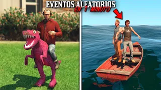 Eventos Aleatorios Poco Conocidos de GTA 5 en 1 Minuto