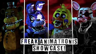 [C4D/FNAF] Freak Animatronics Showcase !!