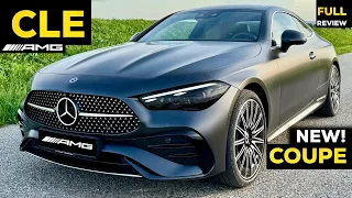 2024 MERCEDES CLE Coupe AMG BETTER Than BMW 4 Series?! FULL POV Drive In-Depth Review