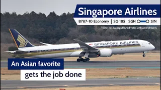 Flying Singapore Airlines on a regional route! | Ho Chi Minh City - Singapore | July 2022 (repub)