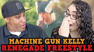 MY DAD REACTS TO Machine Gun Kelly - Renegade Freestyle REACTION