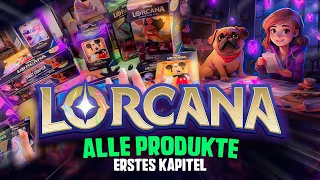 Disney Lorcana ALLE PRODUKTE • Ich schaue mir alle Produkte vom ersten Kapitel an! • Tiny Tacticians