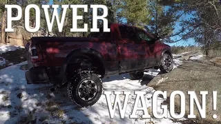 Power Wagon's first dirt!  STUFF IT!