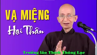 Do Duyên Gì Con Người Thọ Khổ? - Trưởng lão Thích Thông Lạc