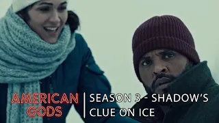 Shadow's Clue on Ice | American Gods Best Scenes Season 3 Episode 7
