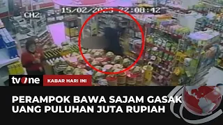 Detik-detik Aksi Perampokan di Minimarket Terekam, Kasir Disekap | Kabar Hari Ini tvOne