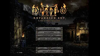 Diablo II: Lord of Destruction - Main Menu/Music (Good for Nostalgia)