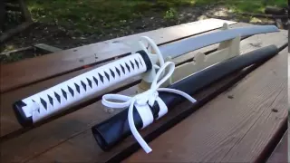 Wooden Katana Tutorial Part 22- White Tiger Katana