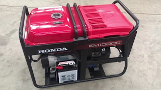 2 WIRE AUTOMATIC START HONDA EM10000 PETROL GENERATOR