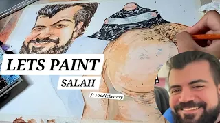 PAINT WITH ME : Salah ft FoodieBeauty