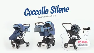 Prezentare Carucior  3in1 modular Coccolle Silene cu Cos Auto gb Idan - smart-baby.ro