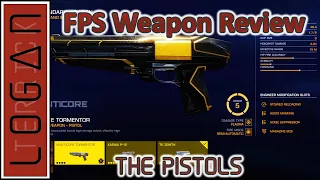 Elite Dangerous Odyssey FPS Weapon Review: The Pistols.