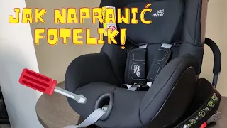 Naprawa fotelika Britax Dualfix 2R