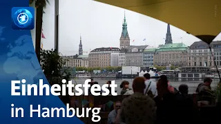 Tag der Deutschen Einheit: Bürgerfest in Hamburg