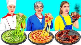 Défi De Cuisine Moi vs Grand-Mère | Situations Amusantes par TeenChallenge