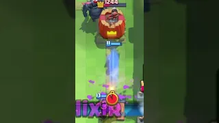 CLEANEST PRE-FIRE EVER - Clash Royale Esat Sacli #Shorts