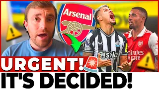 🔥URGENT! IT'S DECIDED! FABRIZIO ROMANO CONFIRMED! ARSENAL NEWS