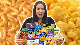 We TRY Every Boxed MAC & CHEESE 🧀in our grocery store