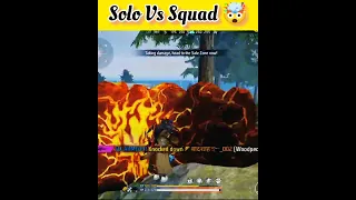 Free Fire Indian B2K Solo Vs Squad Gameplay in Ranked Match #shorts