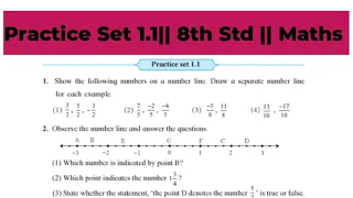 Practice Set 1.1|| 8th Std|| Maths|| Rational and Irrational Number||
