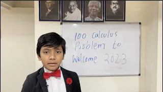 Integral # 22 : Learn Calculus from World's Youngest Professor