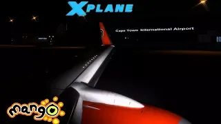 X Plane 11 | Mango Airlines 737-800 | Early Morning Departure out of Cape Town