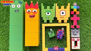 Numberblocks   The Best MOMENT CLAY FACE 7280   Numberblocks Puzzle Tetris #061