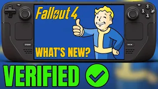 Fallout 4 now VERIFIED on Steam Deck! - What Changed?