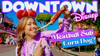 Awesome MUST TRY Foods at DOWNTOWN DISNEY 2023 | Disneyland Resort Food