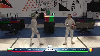 Cairo Worlds 2021 CWS - L16 - Neikova BUL v Neagu ROU