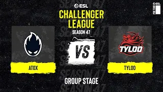 ATOX vs TYLOO - ESL Challenger League S47 - Asia