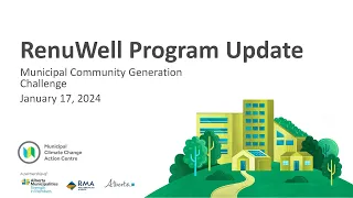 RenuWell Project Update Webinar