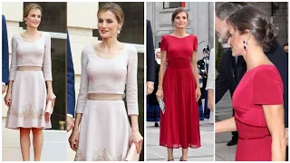 Beautiful and gorgeous queen Letizia 's dress collection/queen Letizia of Spain outfit 2024