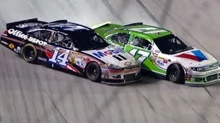 Stewart throws his helmet at Kenseth