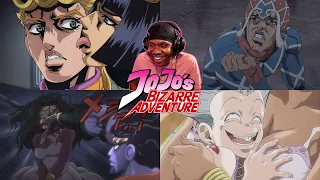 1 MEME from EVERY EPISODE Of JOJO'S BIZARRE ADVENTURE! - REACTION!