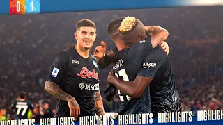 HIGHLIGHTS | Roma - Napoli 0-1 | Serie A - 11ª giornata