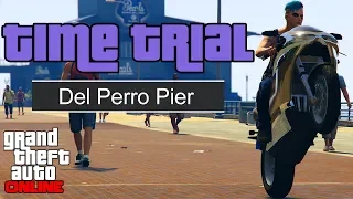 GTA Online 🏍 Del Perro Pier Time Trial 🏍 Under Par Time