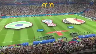 Brazil vs Belgium 0-2 All Goals & Highlights - 06/07/2018 HD World Cup First half From stands