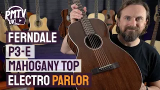Ferndale P3-E Parlor Electro Acoustic - A Smaller Bodied Acoustic With A Powerful Natural Voice!