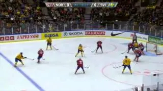 JVM 2014: Norge - Sverige 0-10 (Gruppspel)