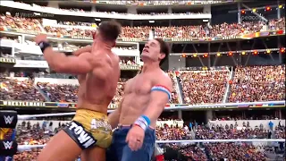 John Cena KNOCKED OUT ! At Wrestlemania 39 !