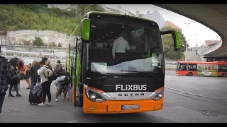 FLIXBUS bus ride from Vienna to Bratislava (1 of 3)